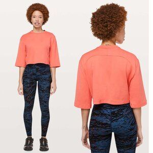 Lululemon Bounce Short Sleeve Tee In Light Lava